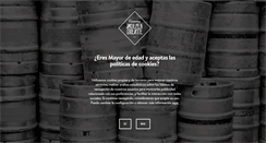 Desktop Screenshot of cerveceraindependiente.com