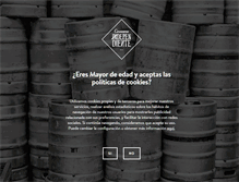 Tablet Screenshot of cerveceraindependiente.com